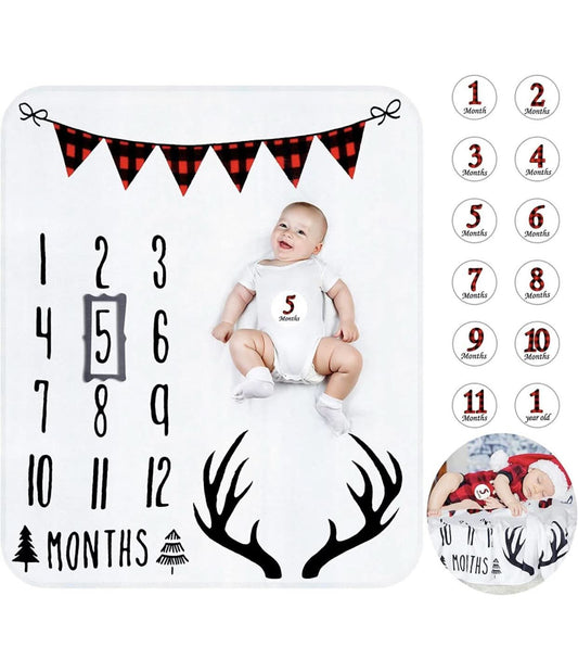 Manta mensual para bebé