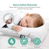 Sable Baby Toddler Almohada para dormir con fibra premium