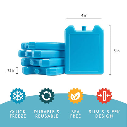 Cool Coolers de Fit + Fresh, paquete de 5 bloques de hielo