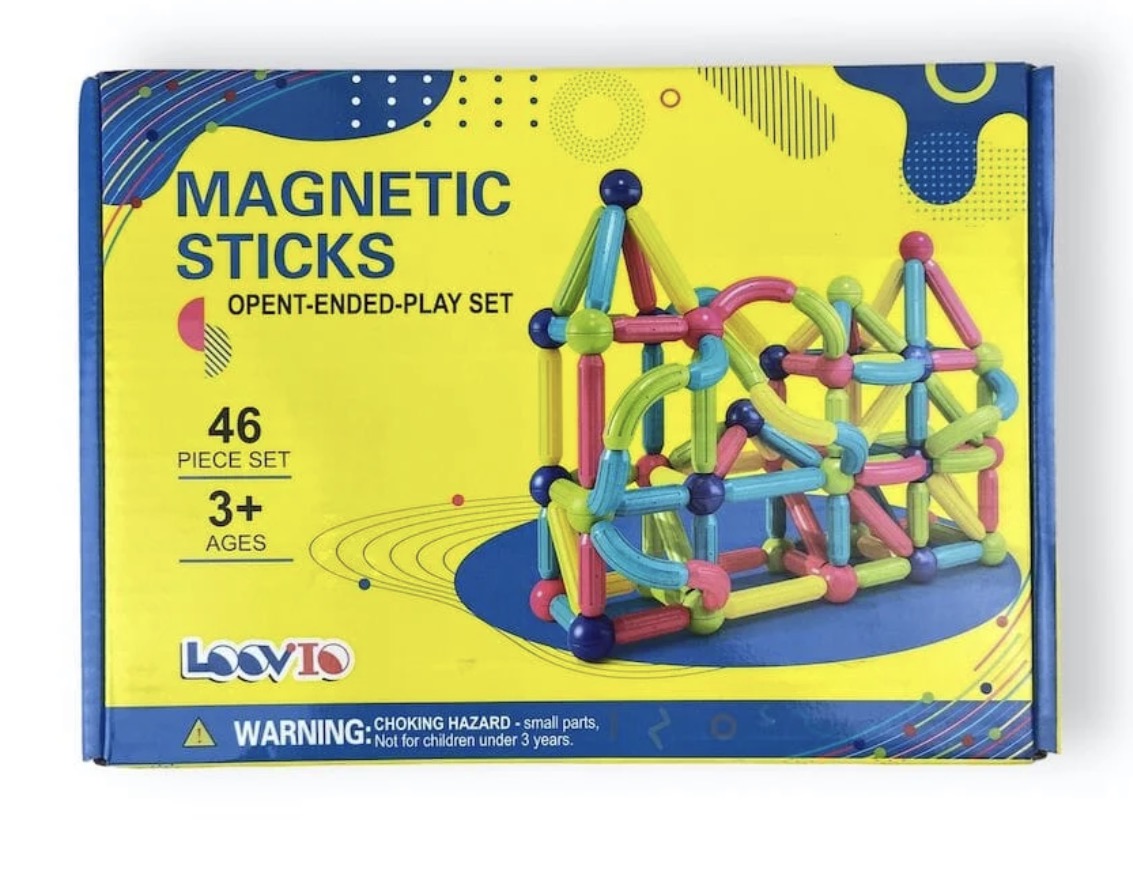 46 Palitos magnéticos Loovio