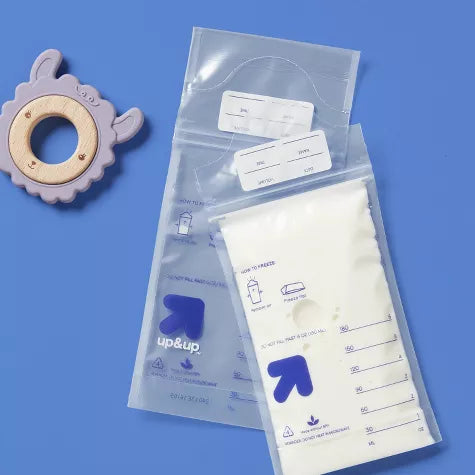 up&up- Bolsas para almacenar leche materna, 16 uds