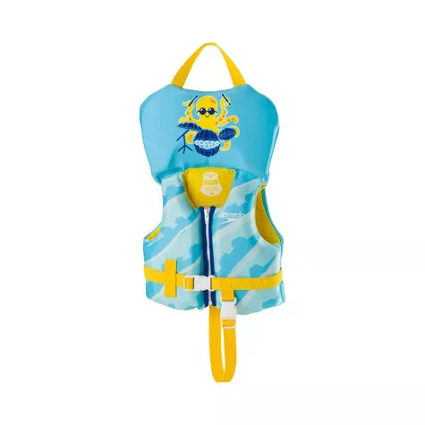 Speedo-Chaleco salvavidas infantil, diseño pulpo bateria