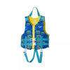 Speedo- Chaleco salvavidas infantil, diseño cuadros amarillos