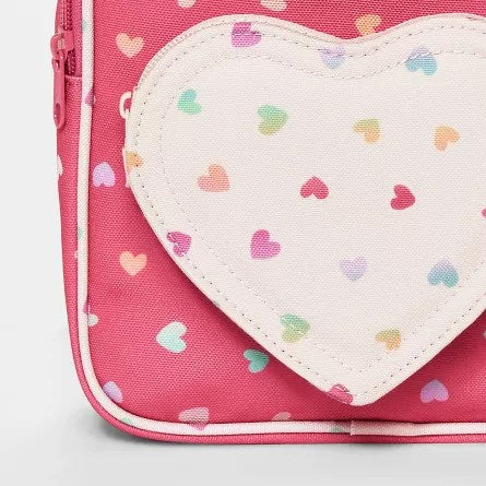 Cat &amp; Jack-Mochila con corazones de 8.25" para niñas