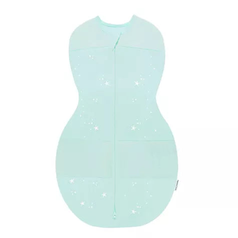 Happiest Baby Sleepea -Saco tipo Swaddle, estrellas, talla M de 2-4 meses