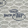 Halo SleepSack - Saco 100% algodón, diseño football, talla S de 0 a 6 meses