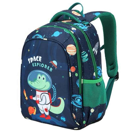 Mochila Cocodrilo explorador espacial