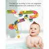 Slideway toys- Juguetes de baño diversión cascadas interiores, 34 piezas