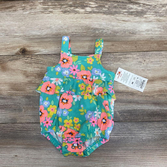 Cat &amp; Jack traje de sol floral, NB