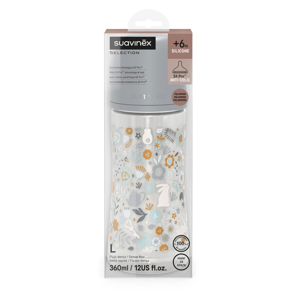Suavinex biberón wonderland 270 ml
