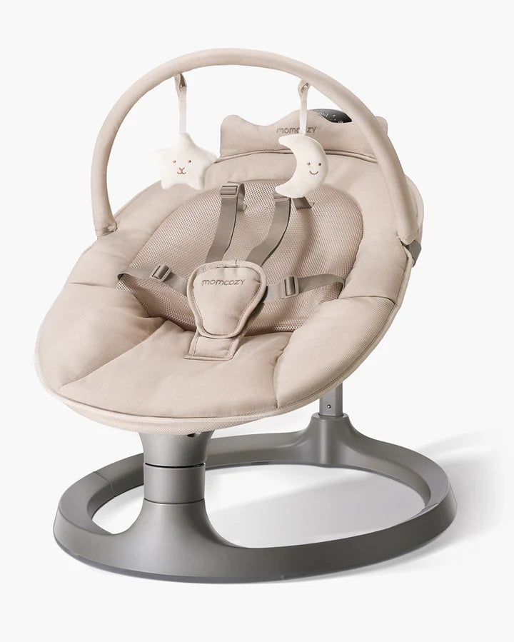 Mecedora Eléctrica Momcozy 2 en 1 para Bebé