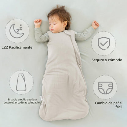 BubblePanda Saco de dormir de rayón hecho de bambú, 24-36 meses, 1.0tog