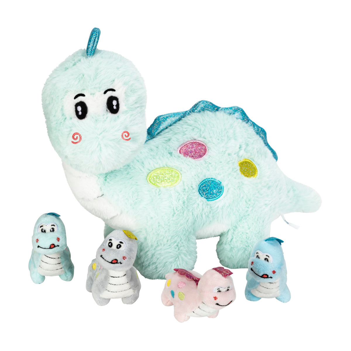 Set de peluches de dinosaurios - Mamá Verde