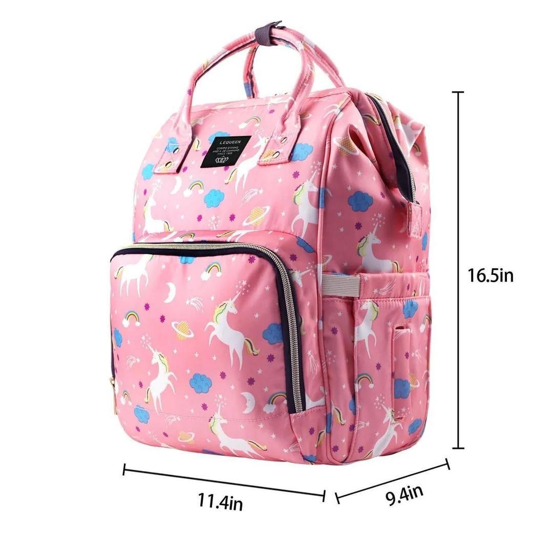 Unicorn Cloud Diaper Nappy  Backpack