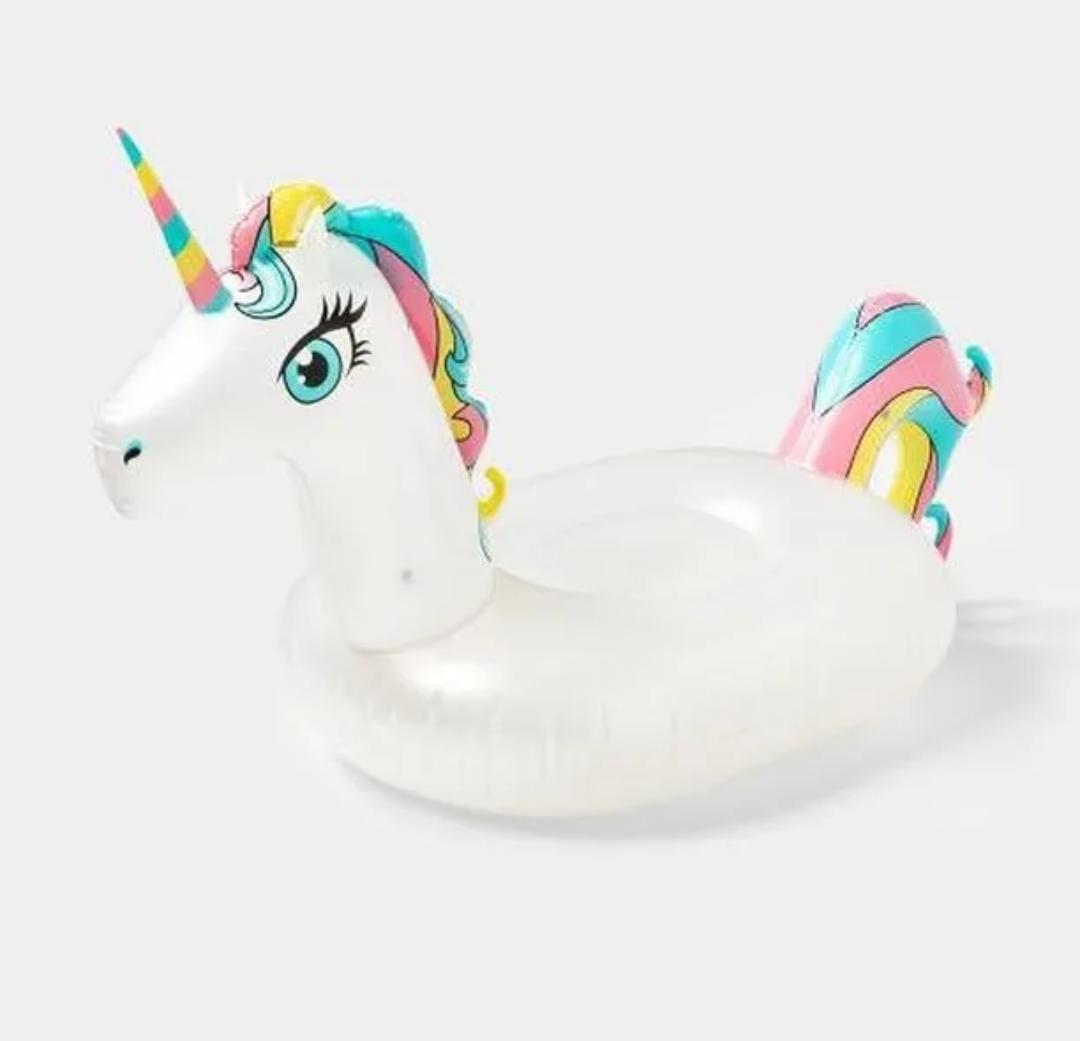Unicorn pool Float pearlized white