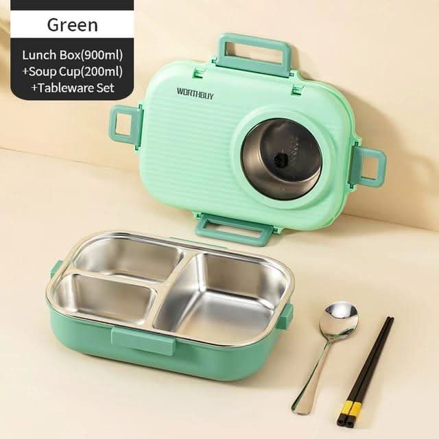 Kit de lonchera con recipiente worthbuy