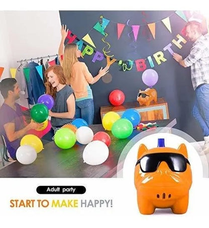 Inflador de globos perro