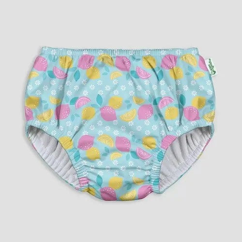 Green Sprouts- Pañal de natación talla 6 meses, limones