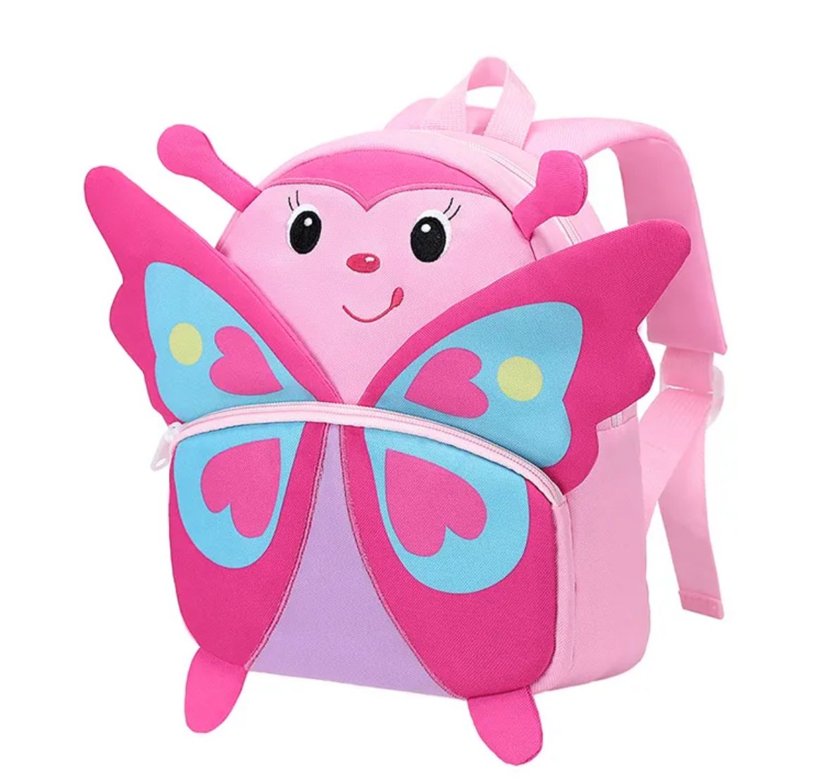 Mochila Mariposa rosada