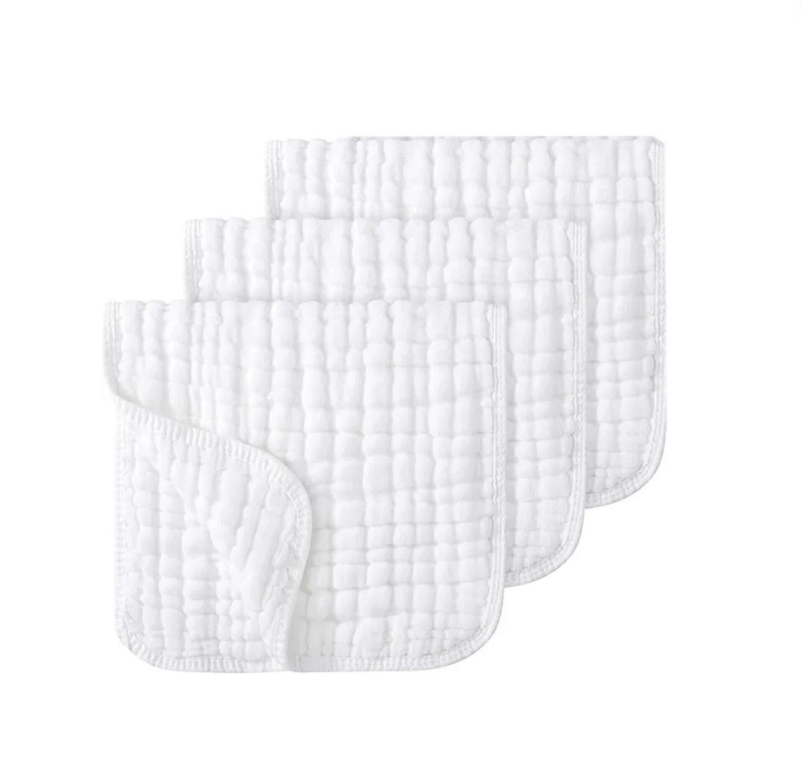 Looxii - Paquete de 3 trapos de muselina para eructos