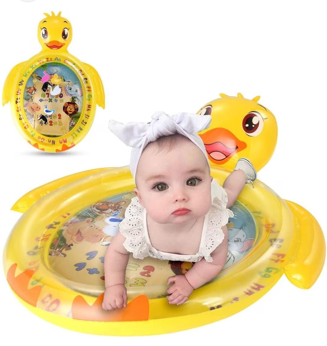 Tummy time patito inflable