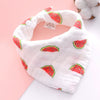 Set de baberos tipo bandana de muselina