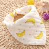 Set de baberos tipo bandana de muselina