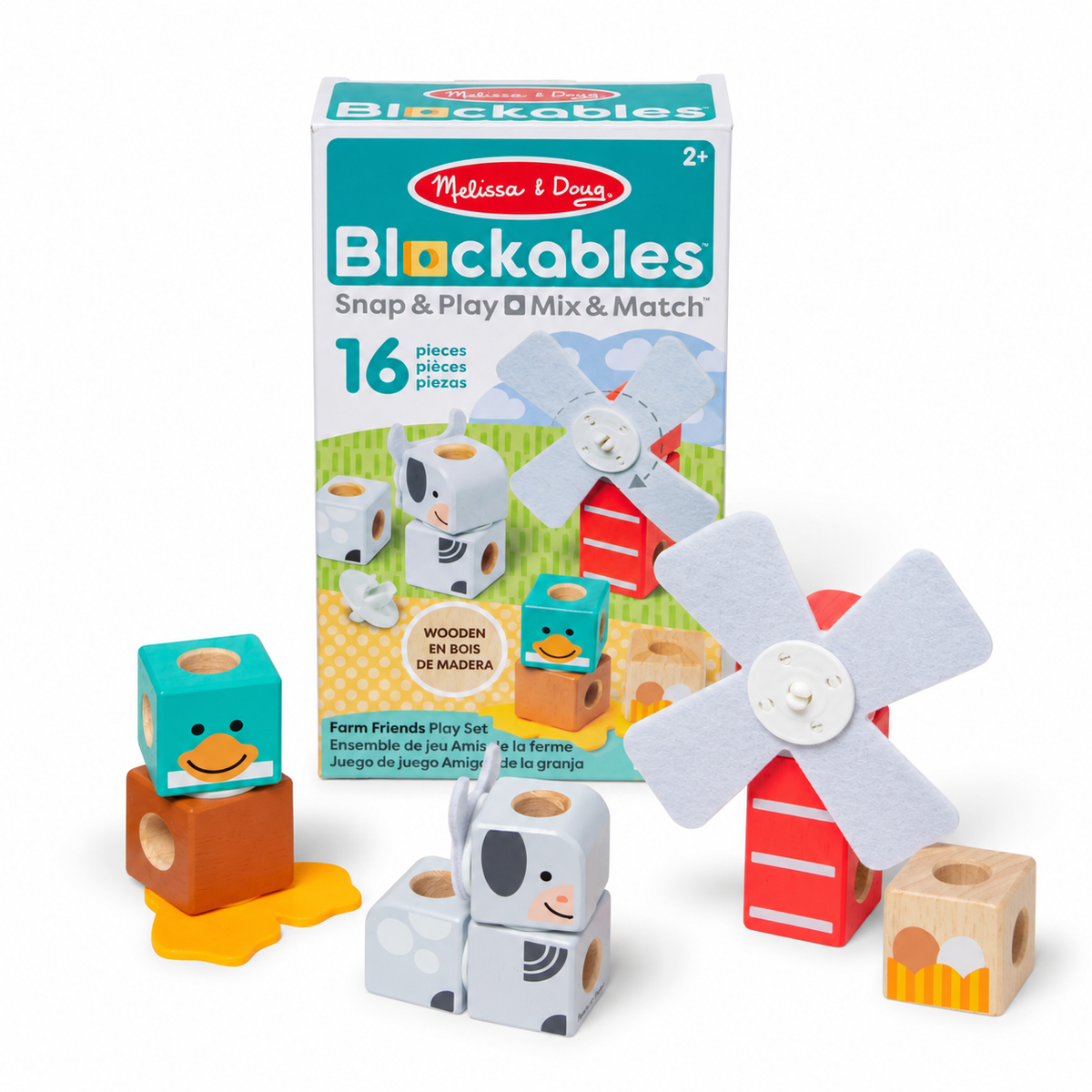 Melissa & Doug Blockables™ Granja