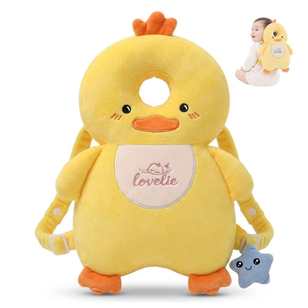 Mochila protectora de cabeza de bebé