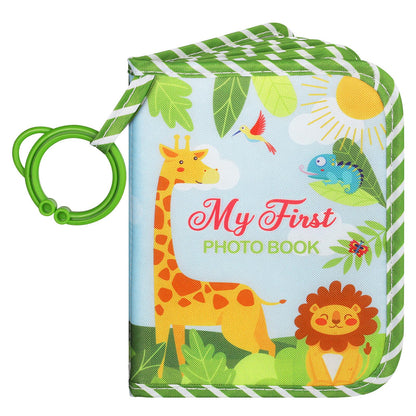 Álbum de fotos de bebé con capacidad para 17 fotos de 4 x 6 pulgadas