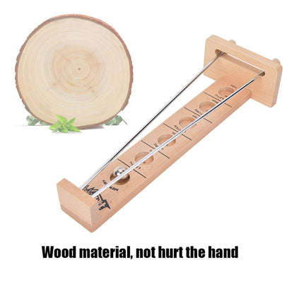 Bola de escritorio, rompecabezas inteligente de madera equilibrio