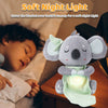 Máquina de sonido portátil para bebé con proyector, luz nocturna, 15 canciones de cuna