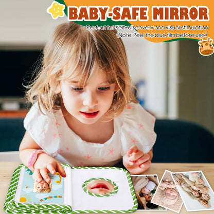 Álbum de fotos de bebé con capacidad para 17 fotos de 4 x 6 pulgadas