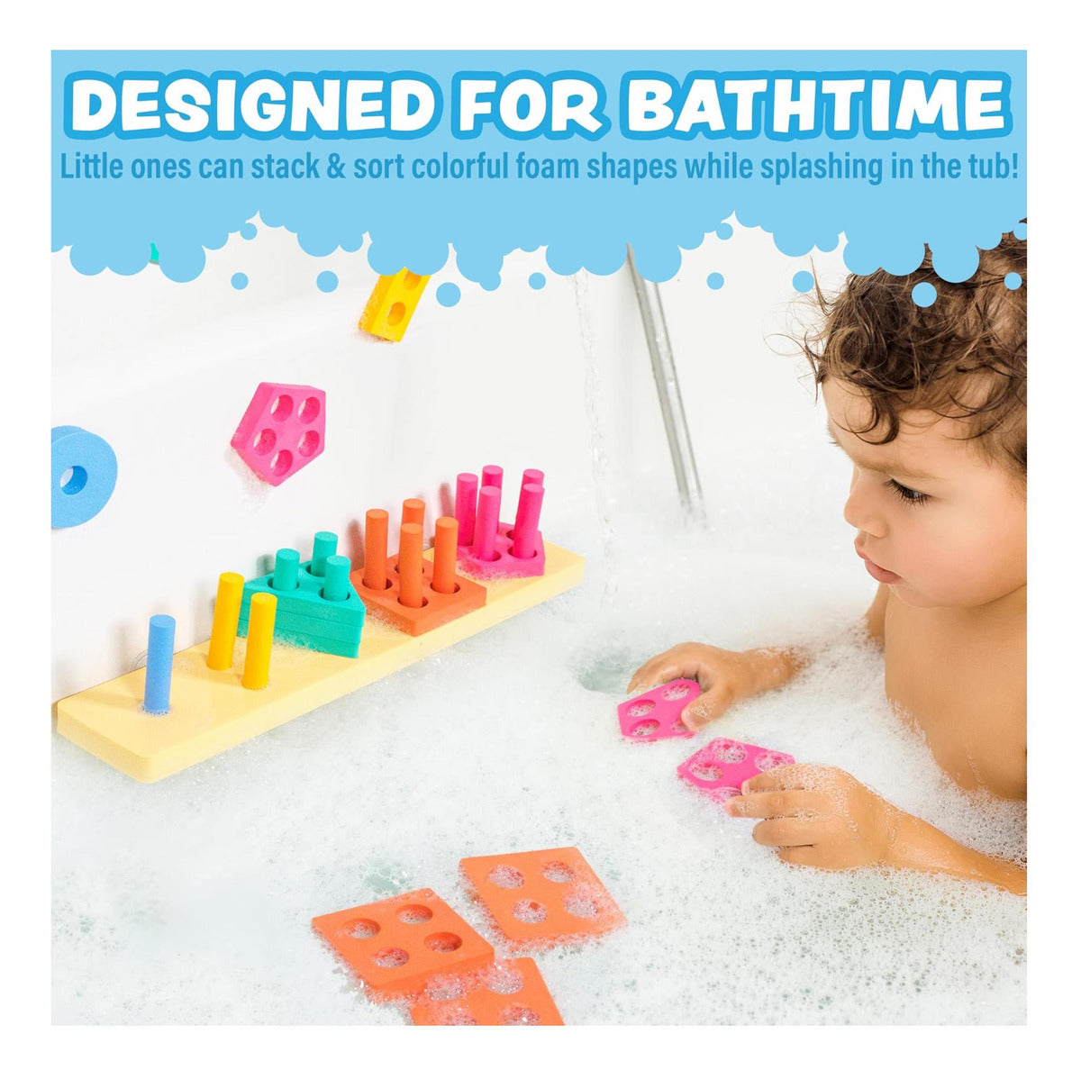 Tub Works® Splash, Stack & Sort Saper Sorter & Apilando