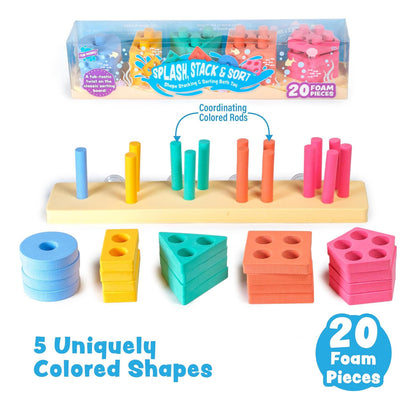 Tub Works® Splash, Stack & Sort Saper Sorter & Apilando