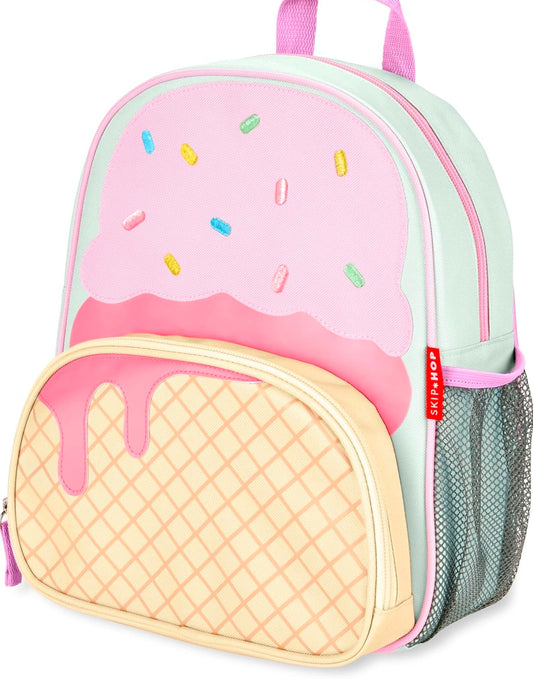 Skip Hop Sparks Mochila para niños pequeños, preescolar de 3 a 4 años, helado