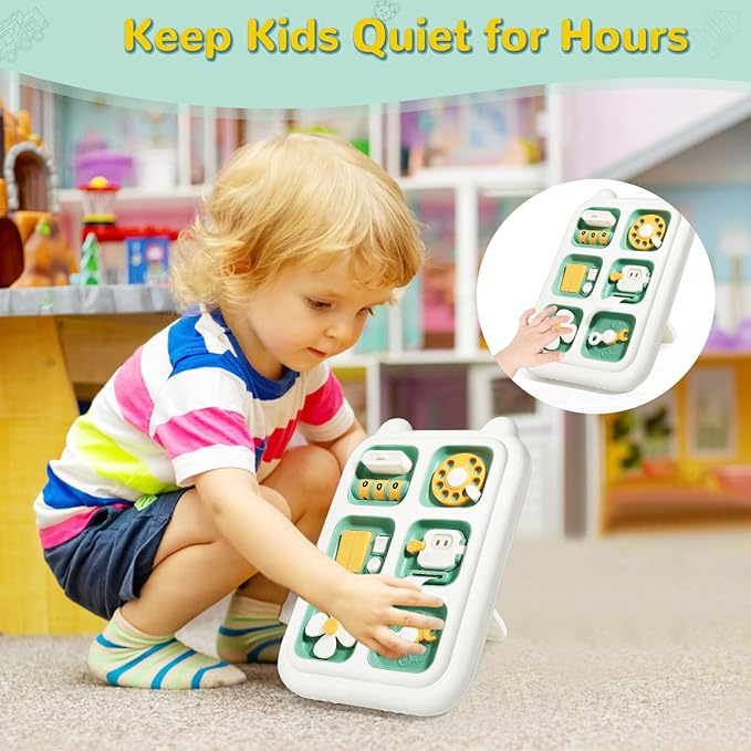 Topsolid Juguetes de mesa para niños de 1 año