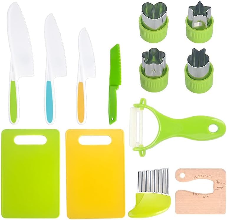 Juguetes de cocina Montessori de 13 piezas