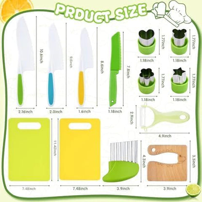 Juguetes de cocina Montessori de 13 piezas