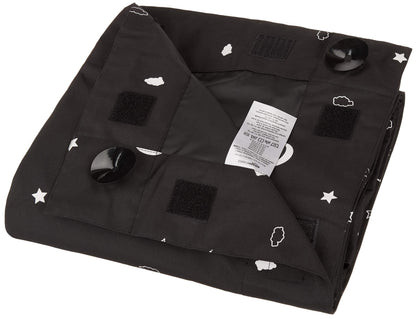 Cortina opaca portátil con ventosas, 50 pulgadas de ancho x 78 pulgadas de largo