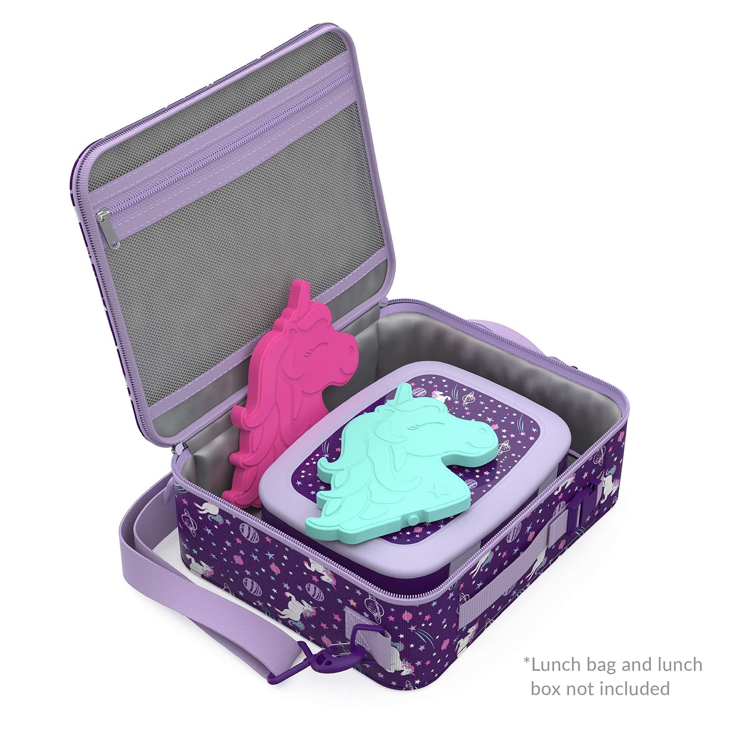 Bentgo Buddies Compresa de hielo reutilizable, paquete de 4