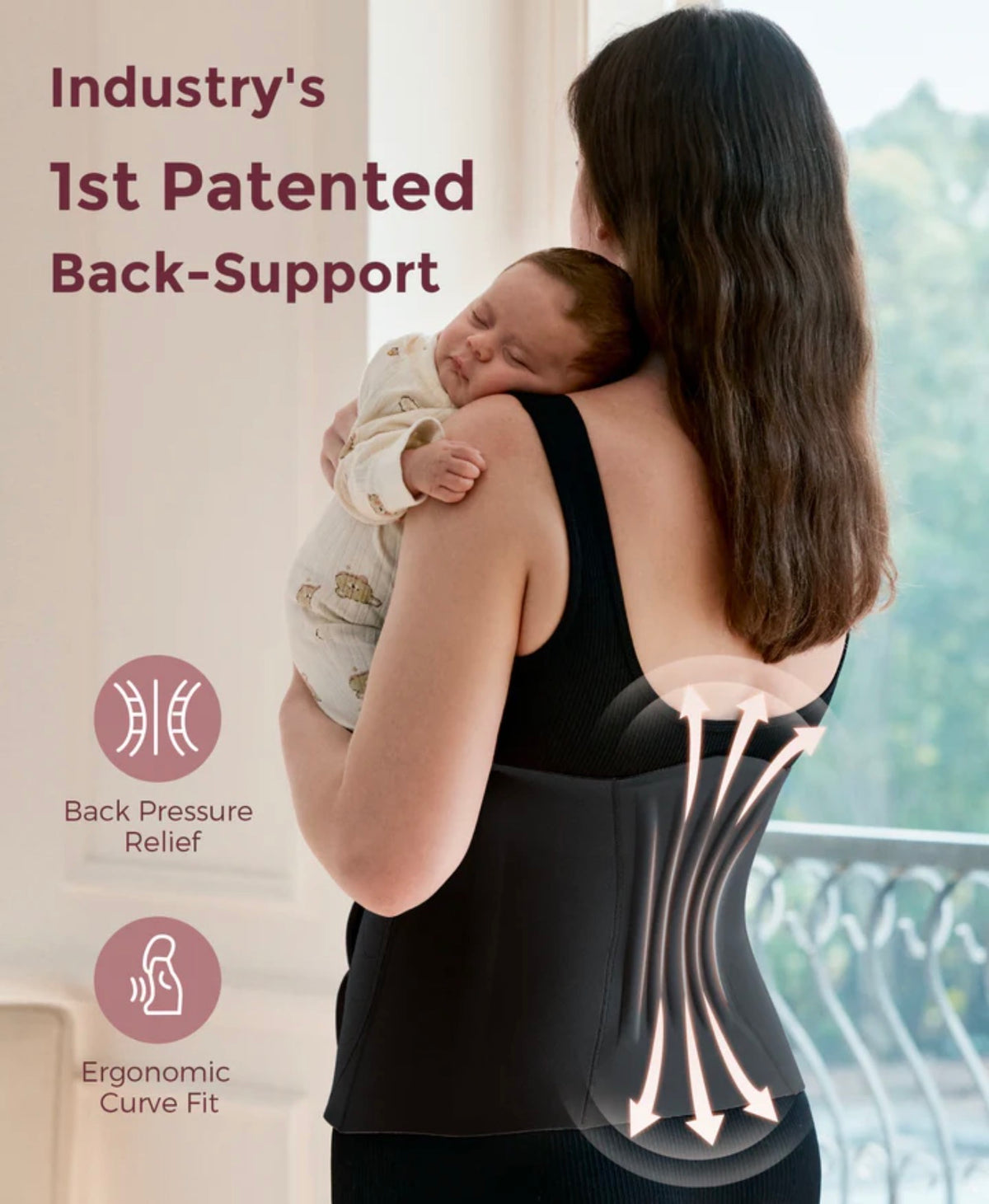 Faja abdominal postparto Momcozy Ergowrap™
