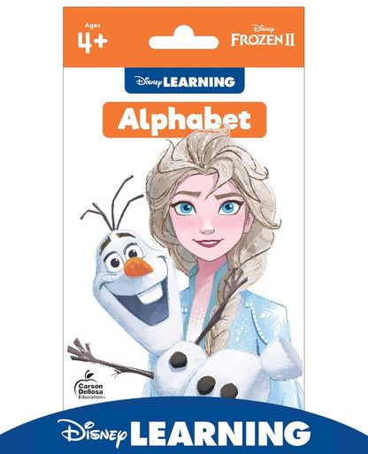 Tarjetas didácticas del alfabeto de Frozen 2 de Disney