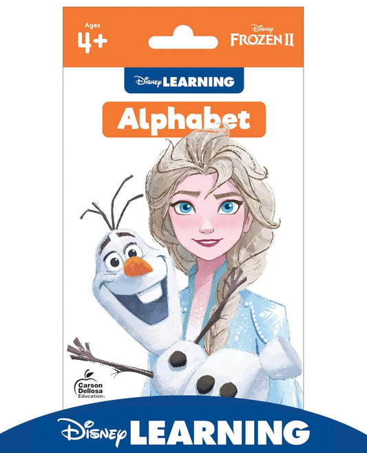 Tarjetas didácticas del alfabeto de Frozen 2 de Disney