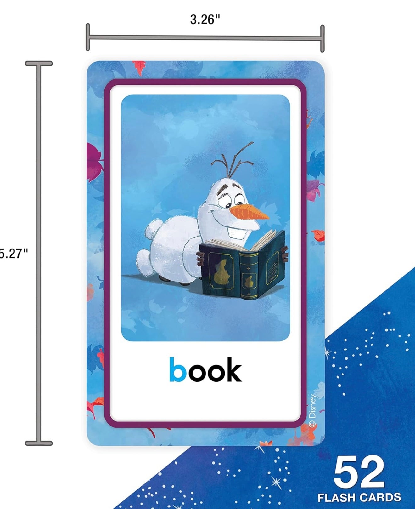 Tarjetas didácticas del alfabeto de Frozen 2 de Disney