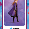 Tarjetas didácticas del alfabeto de Frozen 2 de Disney