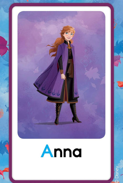 Tarjetas didácticas del alfabeto de Frozen 2 de Disney