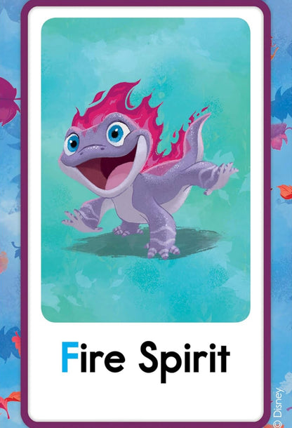 Tarjetas didácticas del alfabeto de Frozen 2 de Disney