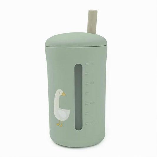 LITTEL RAWR - Vasos de silicona para bebés de 6 meses o más