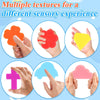 Juguetes sensoriales para ansiedad, piedras sensoriales para niños, 6 piezas
